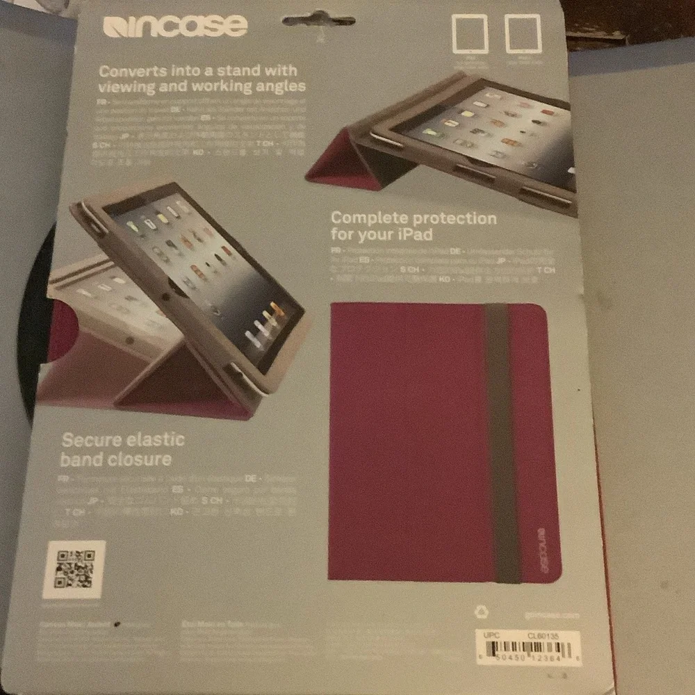 Incase Canvas Maki Jacket for iPad 3rd Gen - Magenta